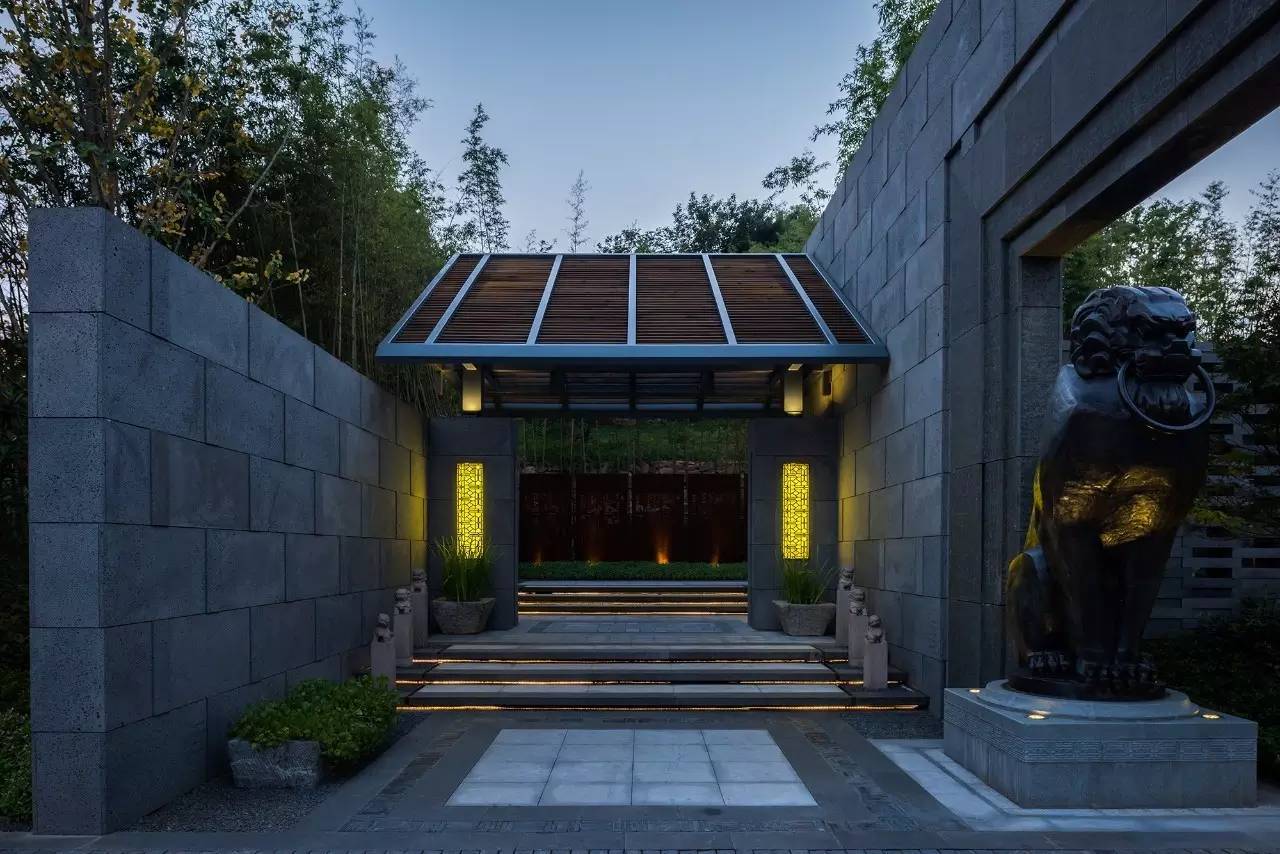 100个新中式入口，中国新中式建筑的精髓