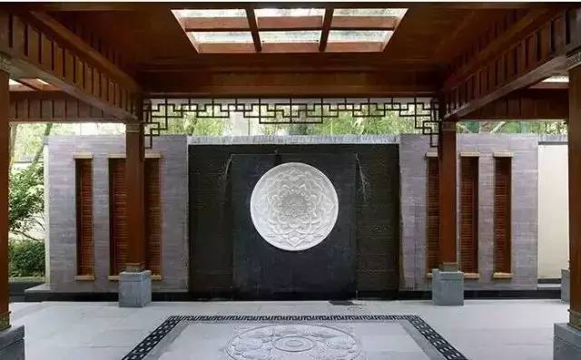 论新中式建筑中的景观手法,传统艺术构造