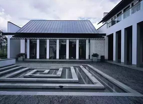 论新中式建筑中的景观手法,传统艺术构造