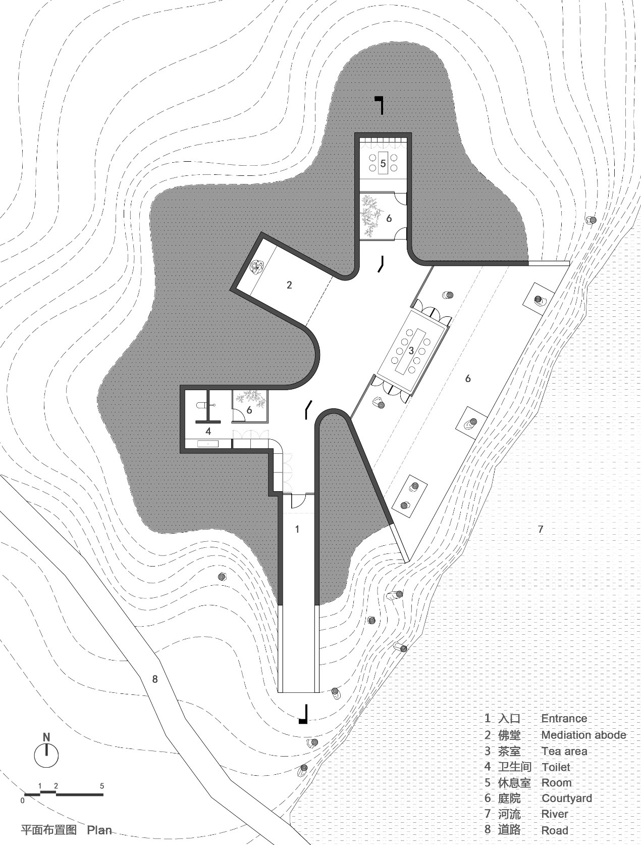 佛系新中式建筑，河北水岸佛堂！