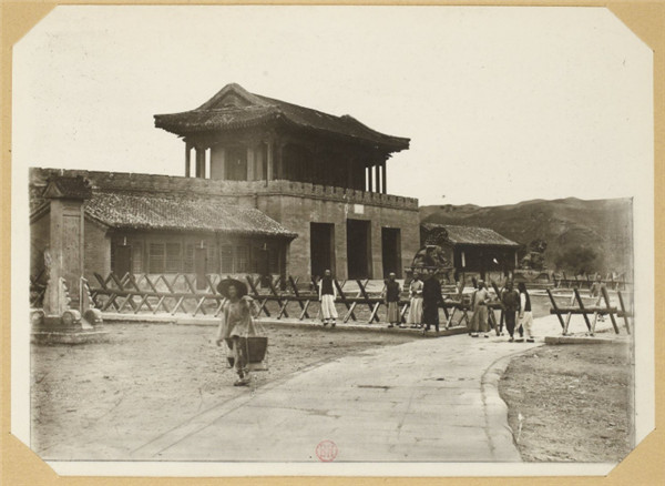 清朝末年中国拍摄建筑照片