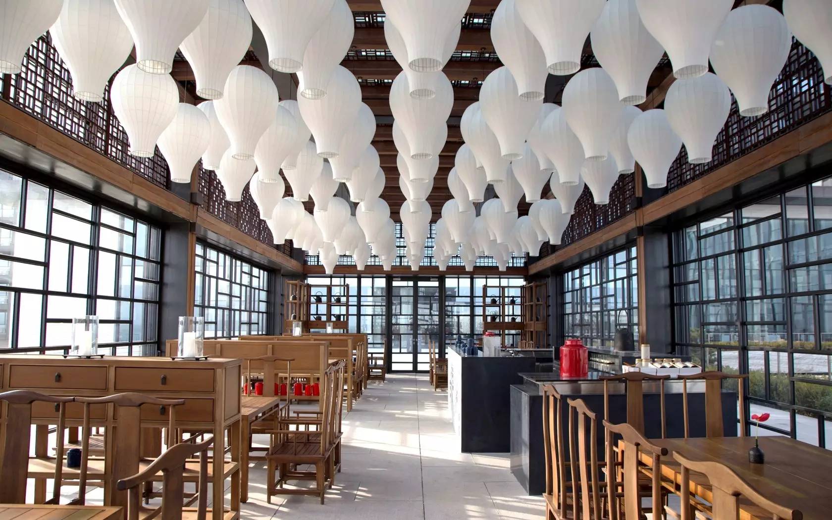 新中式建筑,涵碧楼中式酒店
