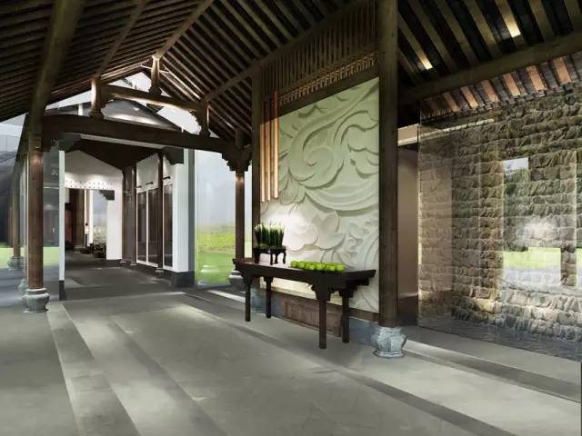 新中式建筑,悦榕庄中式酒店