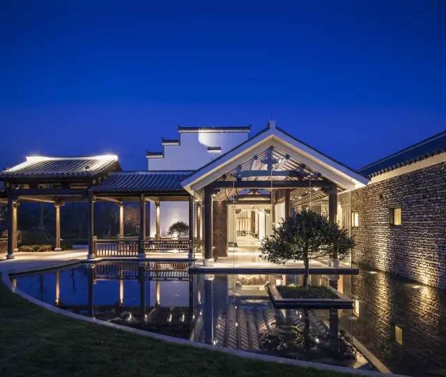 新中式建筑,悦榕庄中式酒店