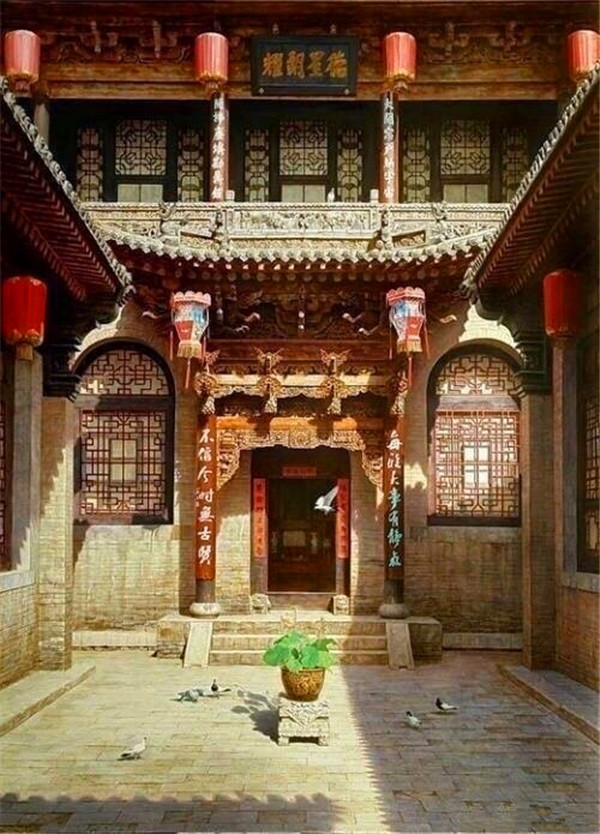 中式建筑，中国传统老宅院