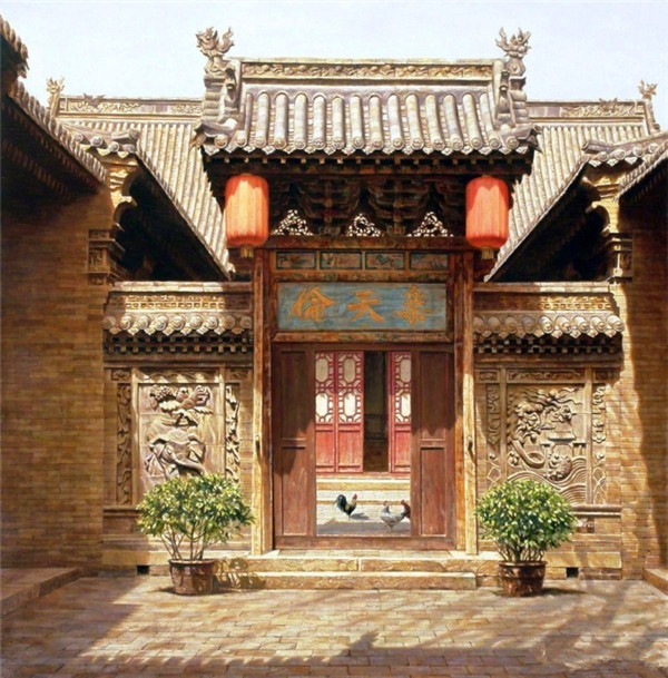 中式建筑，中国传统老宅院