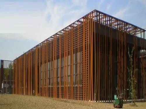 木格栅建筑，次序中的美
