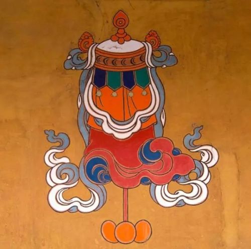 藏传佛教中的吉祥八宝图案