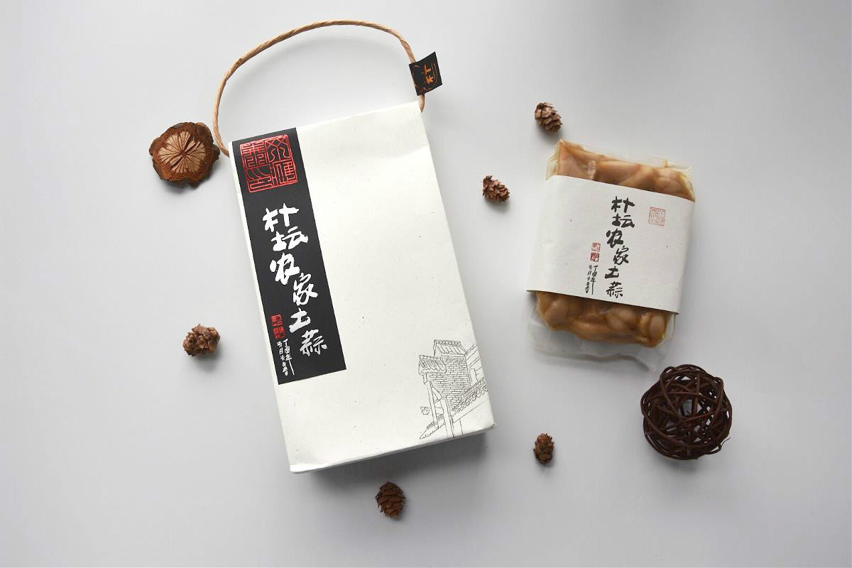 中国元素-朴坛农家食品包装设计