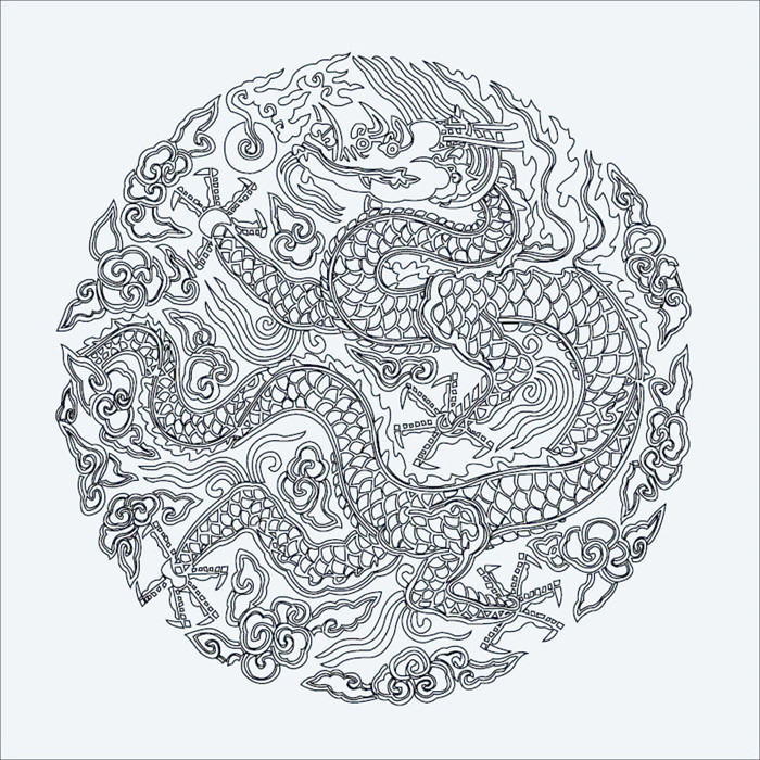 中国传统古典艺术图腾素材