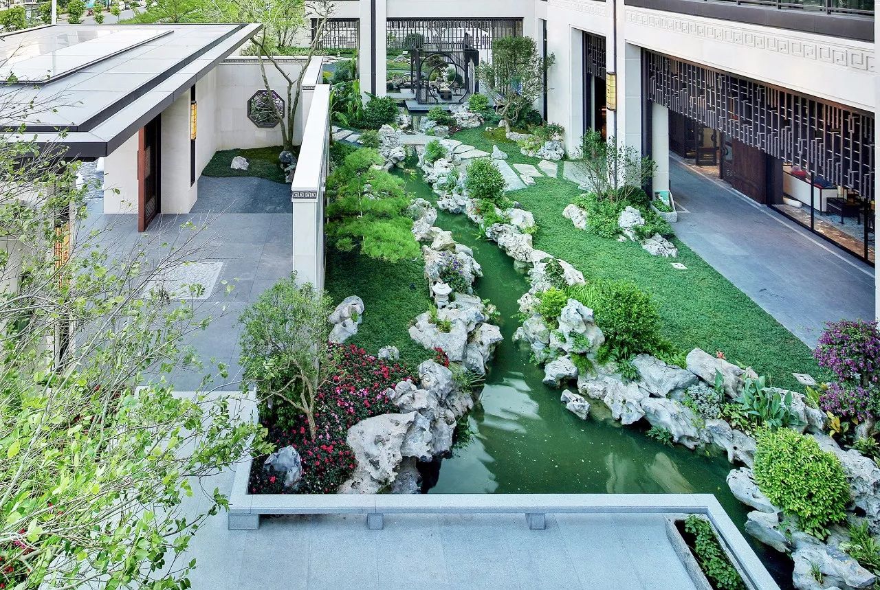 古典中式园林庭院设计：构设诗一般的自然灵界