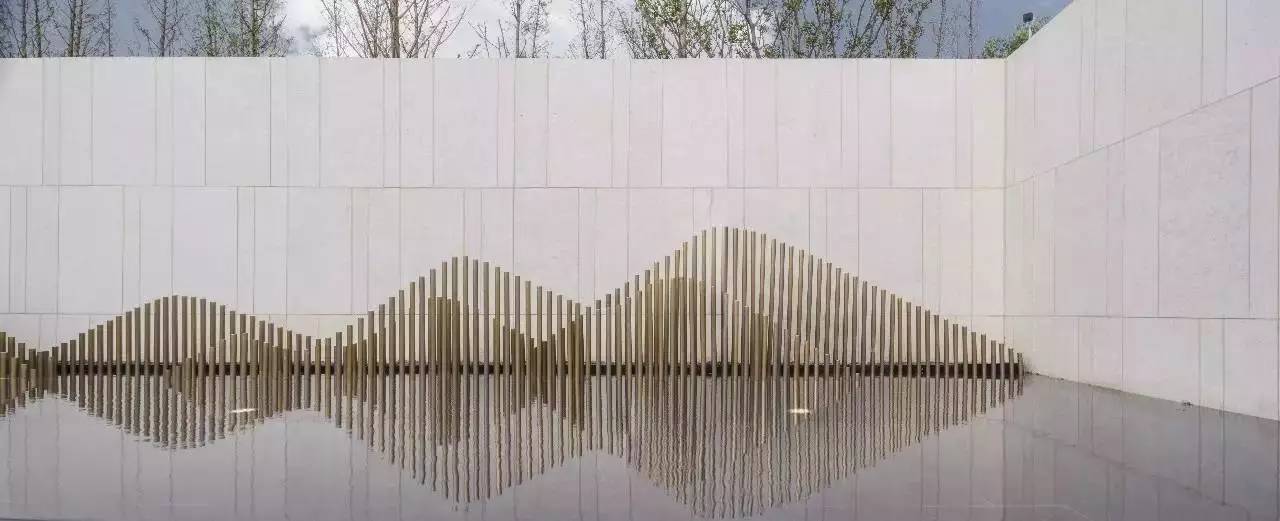 中式景观流行设计元素：山水景墙