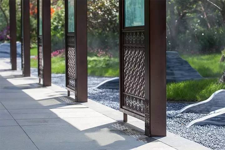 中式景观流行设计元素：亭台·长廊