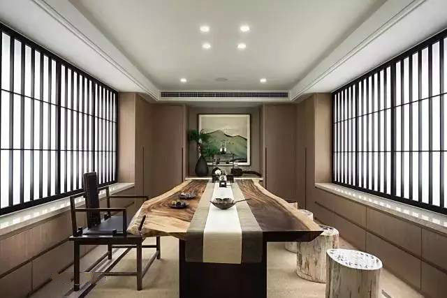禅意新中式茶室设计