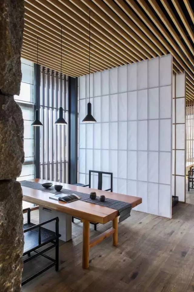 禅趣·中式茶舍：3个中式禅意茶室装修设计