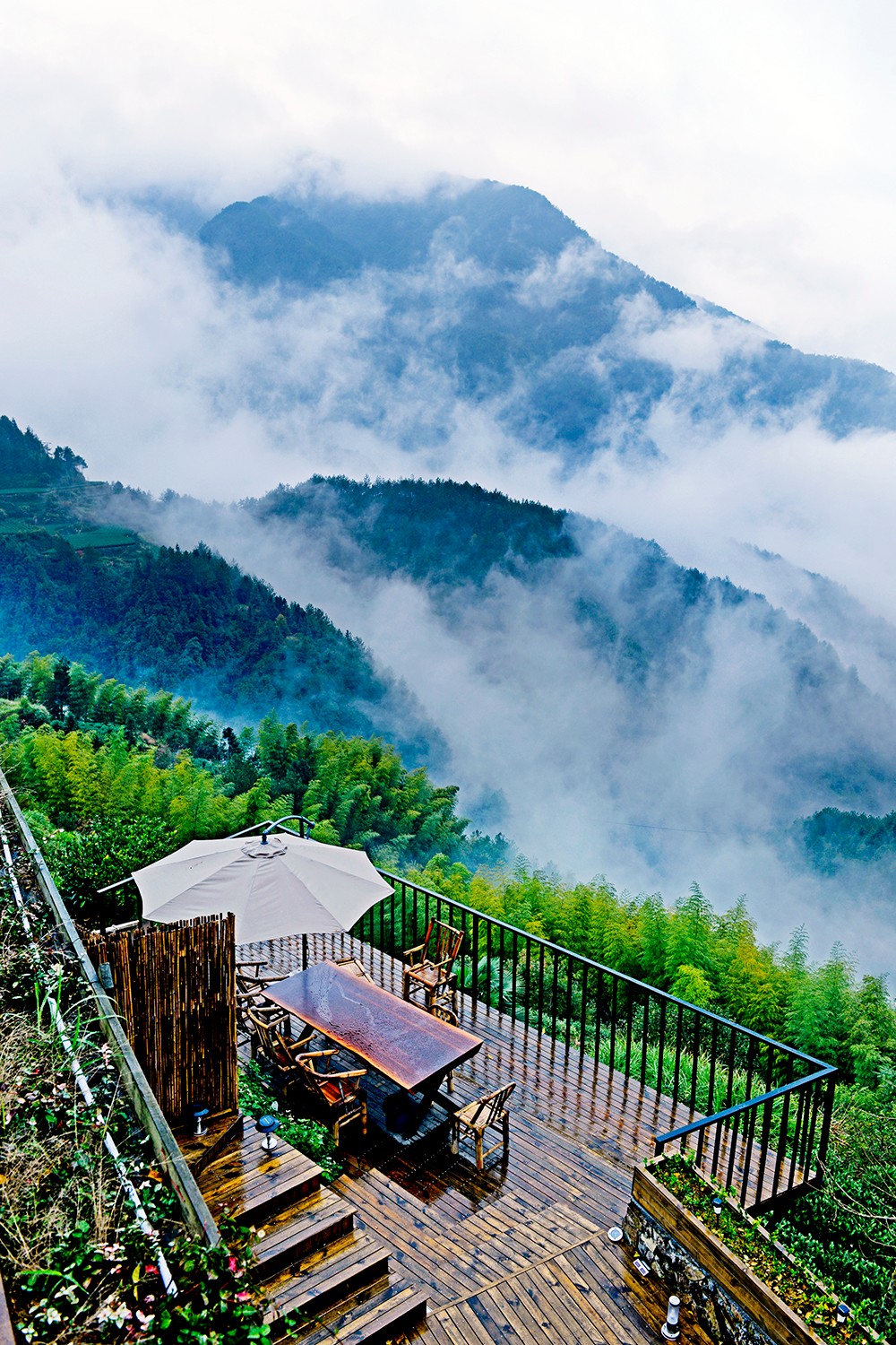 过云山居·长丘田，躺在浴缸里摘朵云