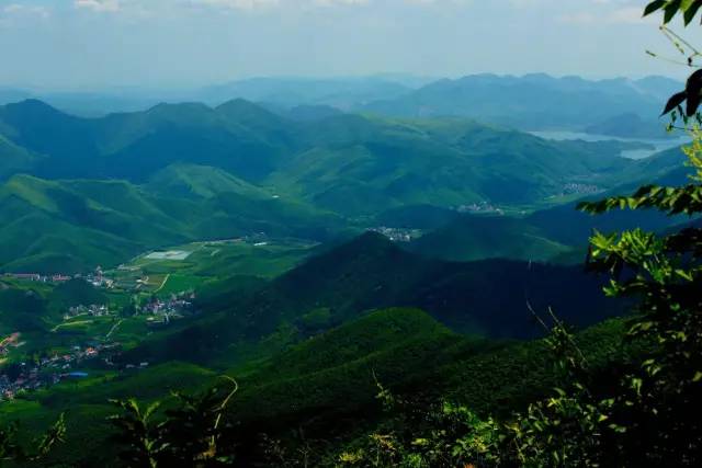 木叶夏民宿，云天收夏色木叶动秋声