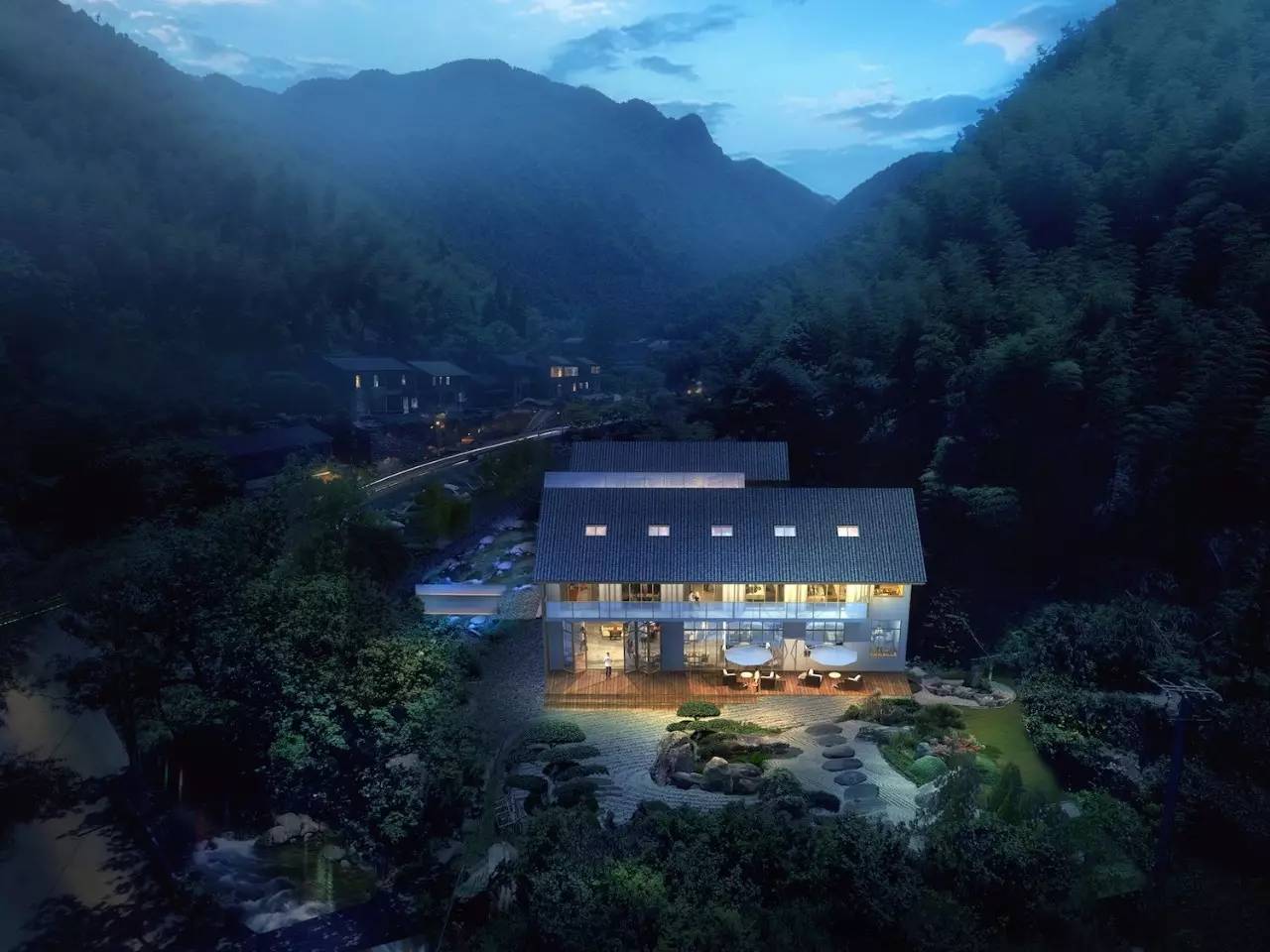 上虞陈溪乡雪花谷民宿，在山谷里与自然相伴