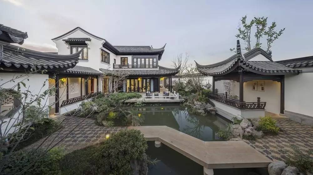 中式豪宅别墅“六合院”设计