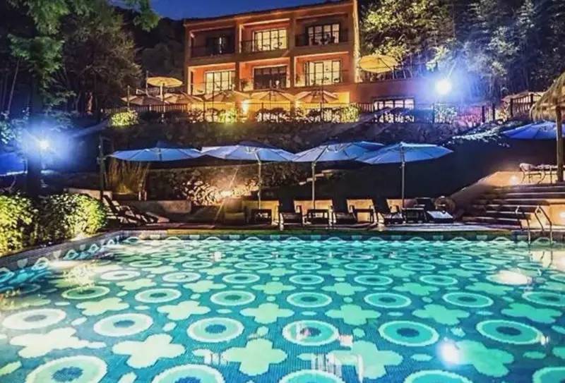 尚坡民宿，坐拥绝佳山景的无敌泳池