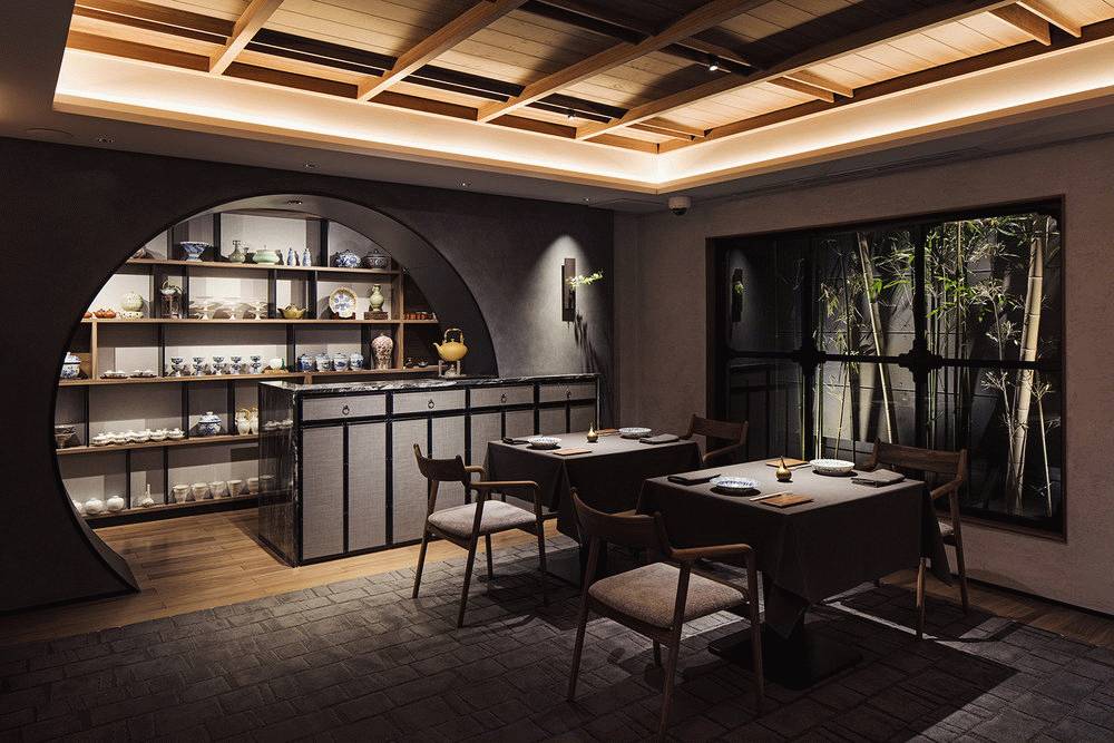 现代优雅的禅意茶餐厅