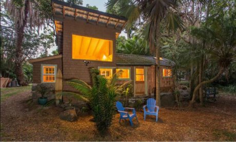 美国夏威夷民宿，可爱的花园姜饼屋