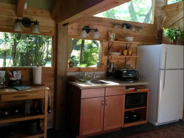 美国夏威夷民宿，可爱的花园姜饼屋