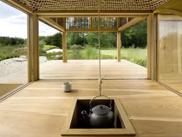 中式装修，禅意茶室