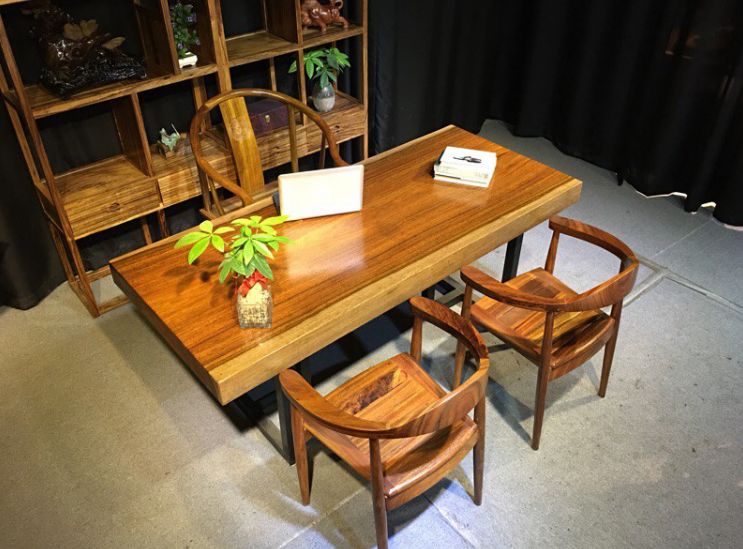 新中式实木复古茶桌