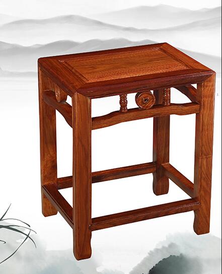 中式红木实木凳子，仿古典明清凳子