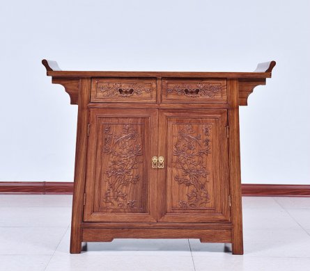古典雕花家具，仿古红木中式柜子