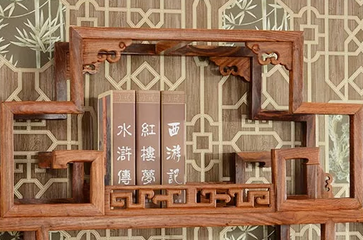 刺猬紫檀木置物架古董架，中式实木宝瓶博古架