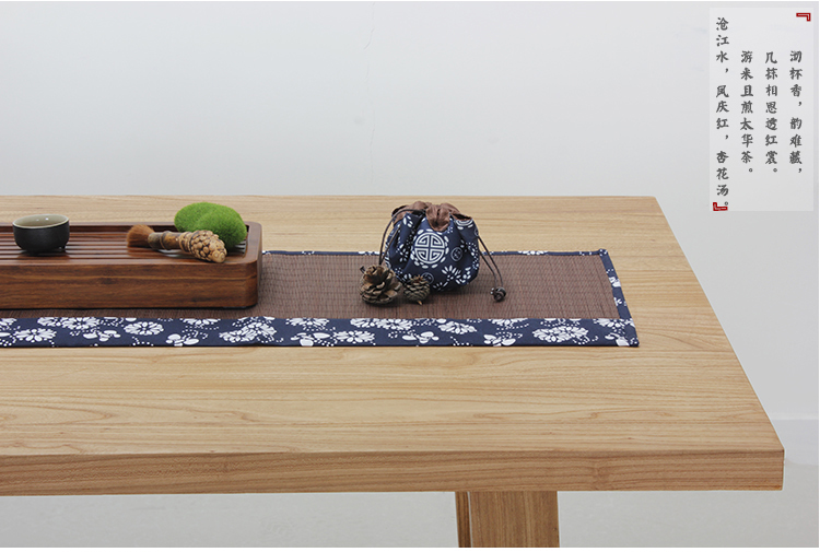 现代中式实木茶桌，简约老榆木材质制作