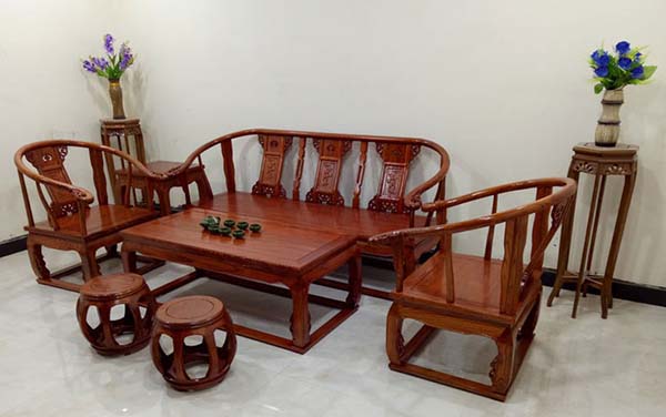 仿古家具中式实木皇宫椅太师椅沙发椅组合