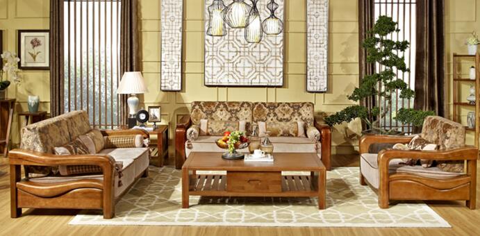 中式实木沙发，胡桃木家具特点