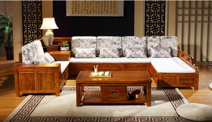 新中式香樟木质沙发雕花，香樟木家具优点