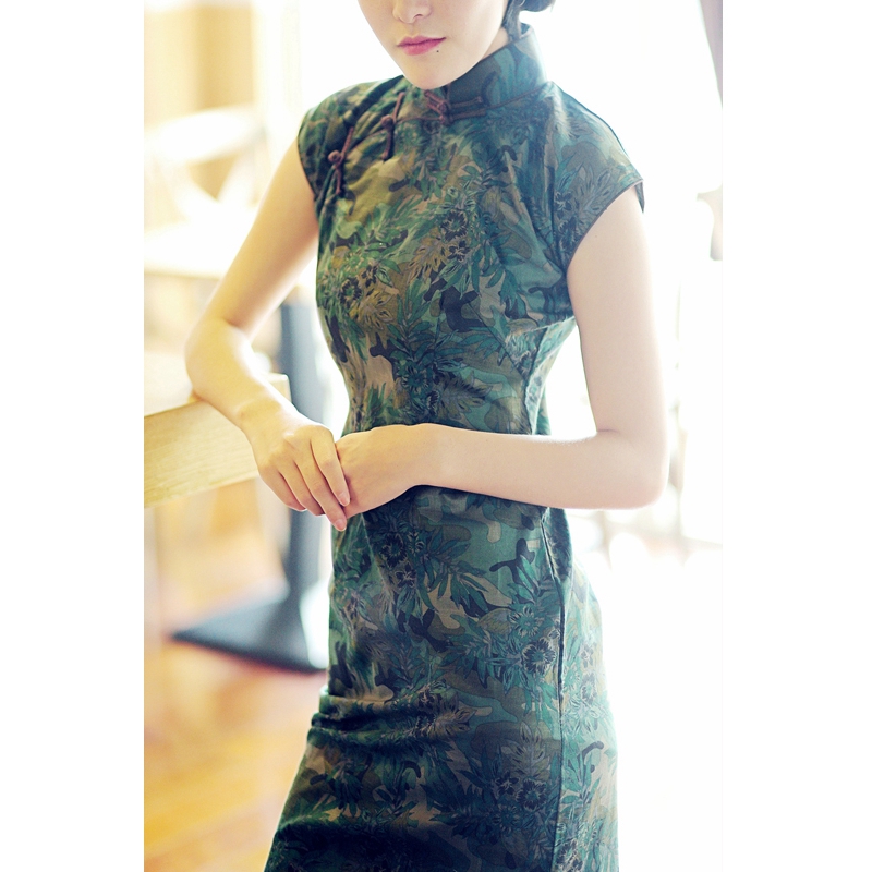 5款芊芊淑女旗袍，中国古典旗袍裙