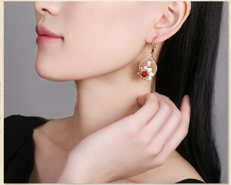 中国风时尚气质耳环首饰