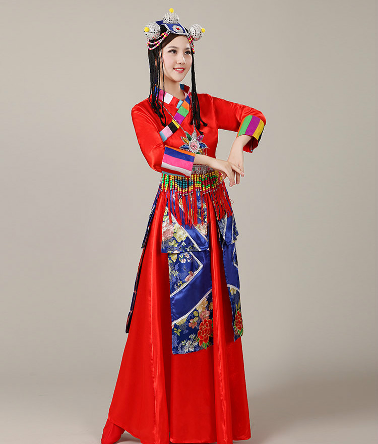 藏族服饰少数民族服装图片