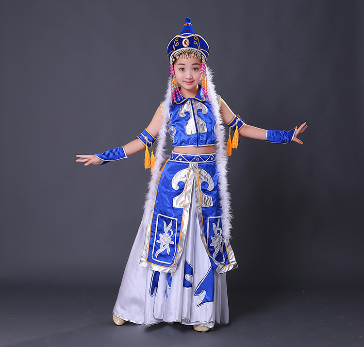 高贵典雅的蒙古族少数民族服装
