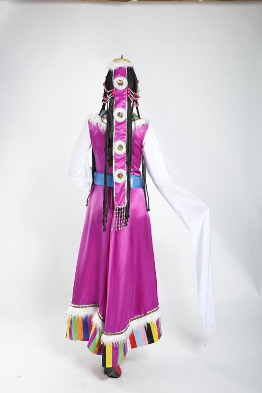 藏族少数民族服装图片