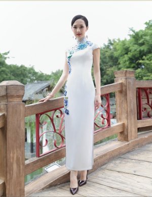 改良中国风发现旗袍之美，复古中式旗袍