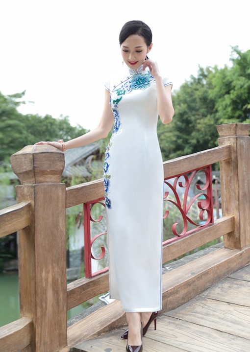 改良中国风发现旗袍之美，复古中式旗袍