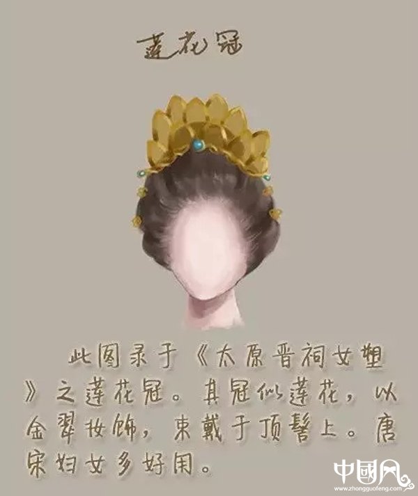 中国风女子古装发型参考（四）
