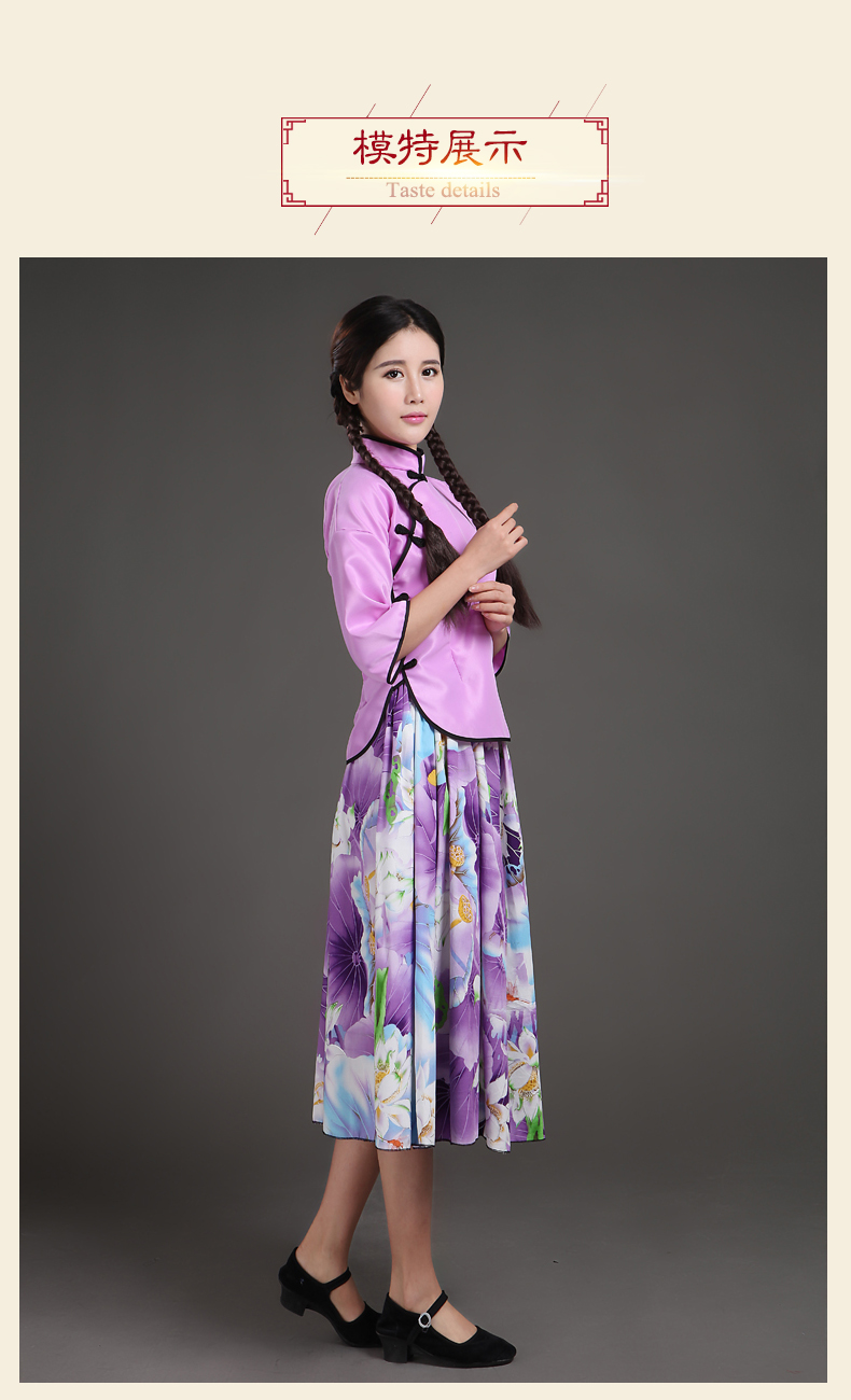 民国学生装女五四青年装棉民国时期古装