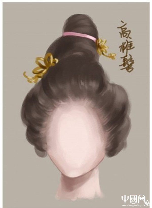 中国风女子古装发型参考（十二）