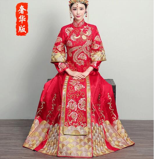 中式婚纱旗袍秀和服
