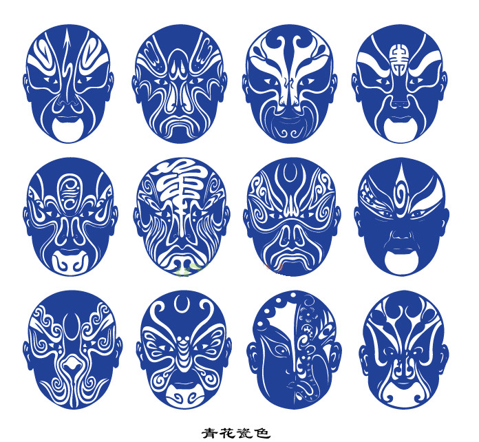 民俗古典剪纸：当京剧脸谱文化与剪纸艺术结合
