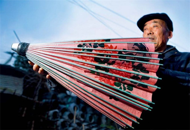 中国传统手工工艺油纸伞