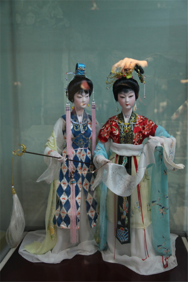 中国传统手工工艺绢人欣赏
